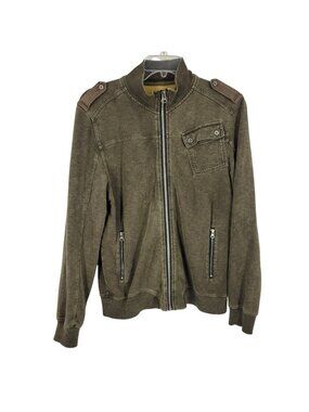 Urban outfitters Standard Cloth Jacket M Military Utility Distressed Moto Style